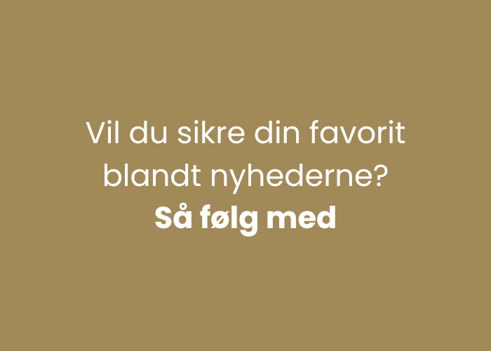 Nyheder lander i butikken efterår 2025